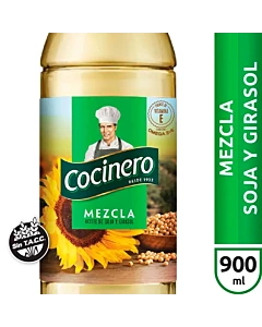Aceite Mezcla Cocinero 900 Ml