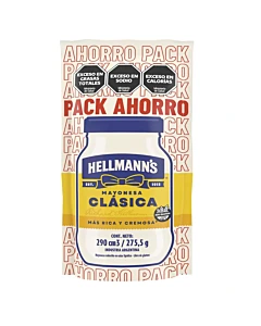 Mayonesa Hellmanns Clásica 275.5 G
