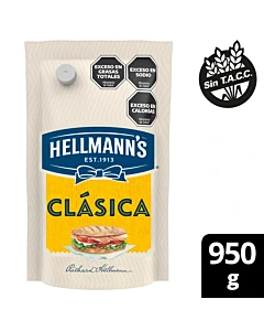 Mayonesa Hellmanns Clásica 950 G