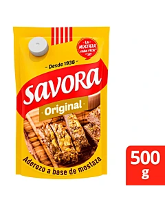 Mostaza Savora Original 500 G