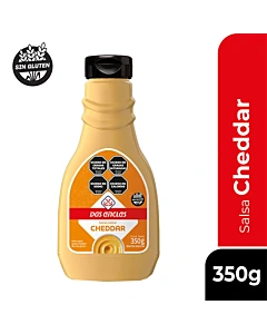 Salsa Dos Anclas Cheddar 350g