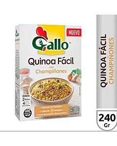 Quinoa Gallo Fácil Con Champiñones 240 G