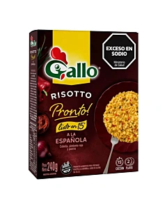 Risotto Gallo Pronto A La Española 240 G