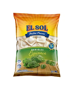 Ravioles De Espinaca El Sol 1kg
