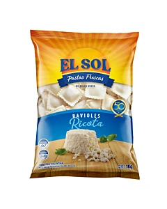 Ravioles De Ricotta El Sol 1kg