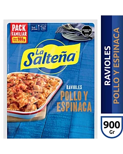 Ravioles La Salteña De Pollo Y Espinaca 900g