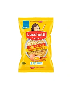 Fideos Lucchetti Tirabuzón 500 G