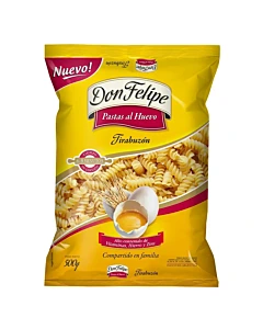 Fideos Tirabuzón Al Huevo Don Felipe 500gr