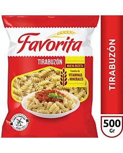 Fideos Favorita Tirabuzón 500 G
