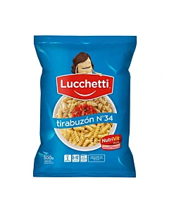Fideos Lucchetti Tirabuzón 500 G