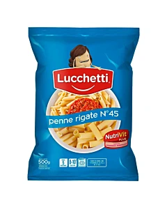 Fideos Penne Rigate N°45 Lucchetti 500gr