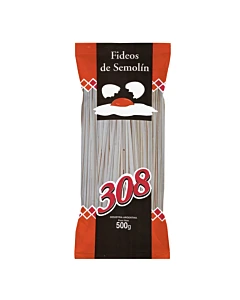 Fideos Tallarín 308 Huevo N2 500g