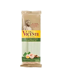 Fideos Don Vicente Fettuccini Espinaca 500 G