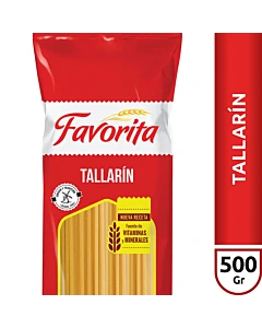 Fideos Tallarin Favorita 500 G