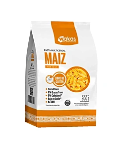 Fideos Multicereal Wakas Fusilli 300 G