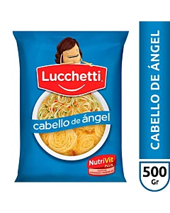 Fideos Lucchetti Cabello De Ángel 500 G
