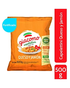 Capelettini Giacomo Queso Y Jamón 500g