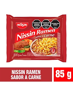 Pasta Lista Nissin Ramen Carne 85 G