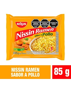 Pasta Lista Nissin Ramen Pollo 85 G