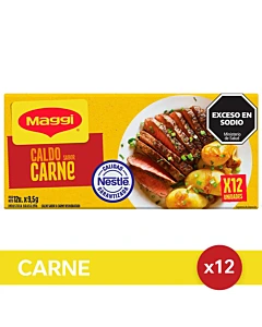 Caldo Maggi® Carne 12 U