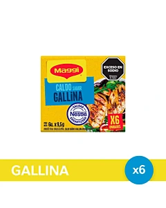 Caldo Maggi® Gallina 6u 57g