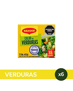 Caldo Maggi® Verdura 6u 57g