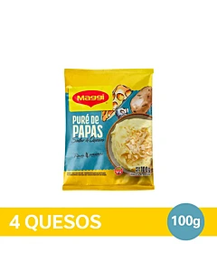 Puré De Papas Maggi 4 Quesos 100 G