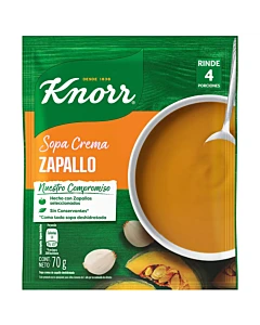 Sopa Crema Knorr  Zapallo Con Nuez Moscada 70 G