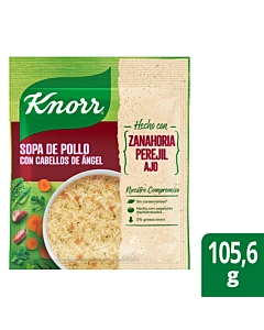 Sopa De Pollo Knorr Con Cabellos De Ángel 105.6g
