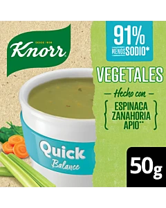 Sopa Instantánea Knorr Quick Vegetales Balance 5un