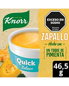 Sopa Instantánea Knorr Quick Zapallo Balance 5un