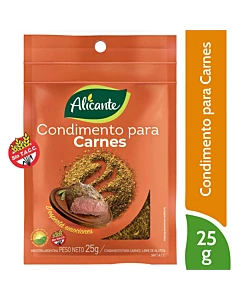 Condimento Para Carnes Alicante 25gr