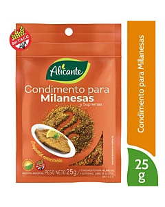 Condimento Para Milanesa Alicante 25gr