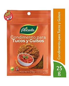 Condimento Para Tuco Alicante 25gr