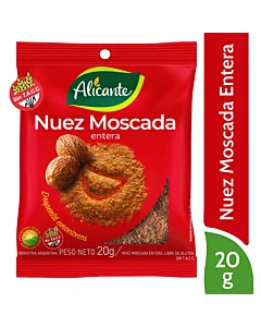 Nuez Moscada Entera Alicante 20gr