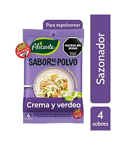 Saborizador En Polvo Alicante Crema Verdeo 30 Gr