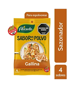 Saborizador En Polvo Alicante Gallina 30 Gr