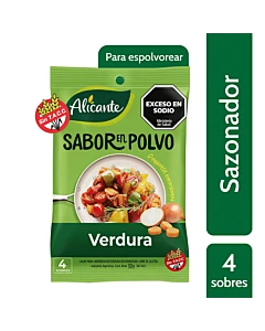 Saborizador En Polvo Alicante Verduras 30 Gr