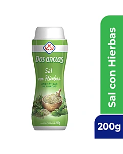 Sal Con Hierbas Dos Anclas 200 Gr