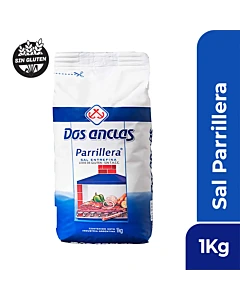 Sal Entrefina Parrillera Dos Anclas 1 Kg