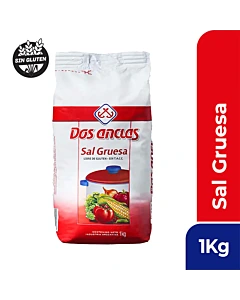 Sal Entrefina Parrillera Dos Anclas 1 Kg