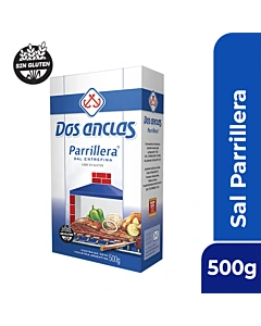 Sal Entrefina Parrillera Dos Anclas 500 Gr