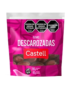 Aceitunas Negras Castell Descarozadas 80 G