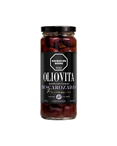 Aceitunas Negras Oliovita Premium Descarozadas 330 G
