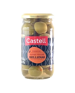 Aceitunas Verdes Castell Rellenas 185 G