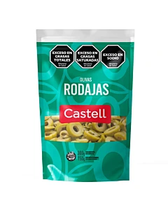 Aceituna Verde Castell En Rodajas 150gr