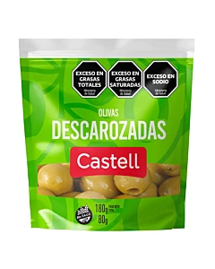 Aceitunas Verdes Castell Descarozadas 80 G
