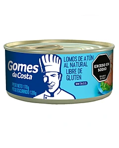 Lomos De Atún Gomes Da Costa Al Natural 170 G