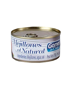 Mejillones Al Natural Gomes Da Costa 190 G