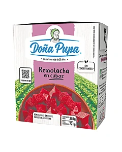 Remolacha Doña Pupa En Cubos 340 G